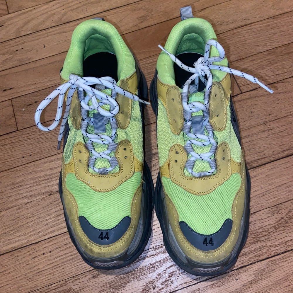 Balenciaga Triple S Neon Green